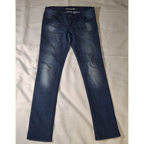 Bluenotes Low Rise Ashley Faded Jeans Size 29/32 (Sz 8) Slim Fit w Stretch - Picture 14 of 14